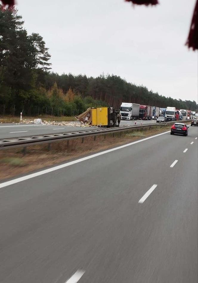 Wypadek na A4 Śląskie