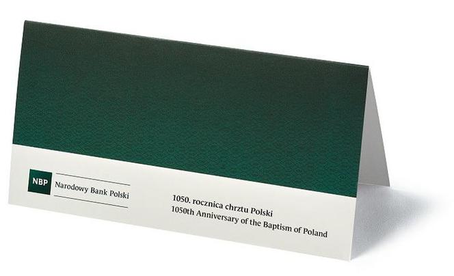 Banknot 20 zł w 1050. rocznicę chrztu Polski