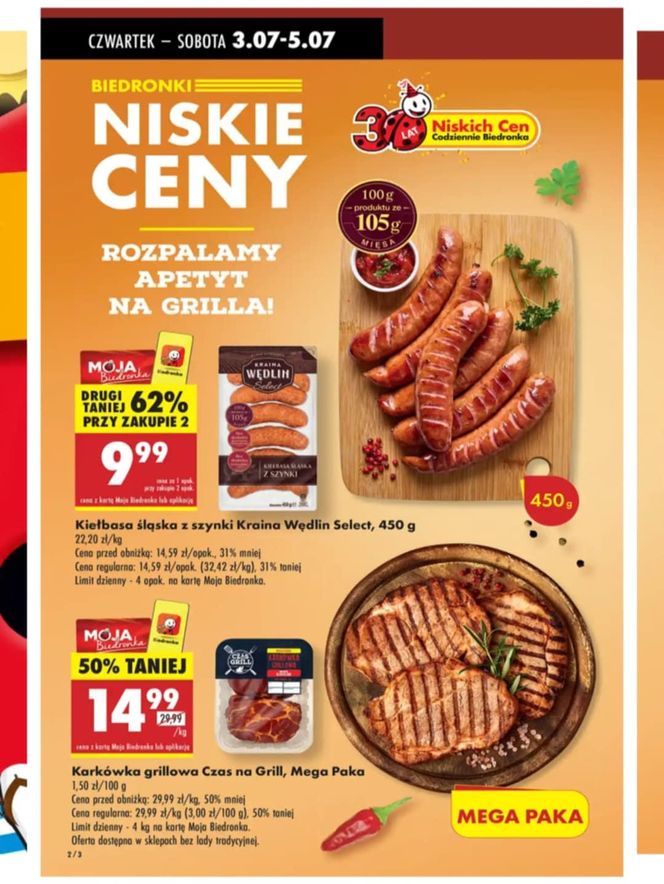 Grill to twoja pasja? Biedronka ogłosiła promocje w sam raz na początek sezonu