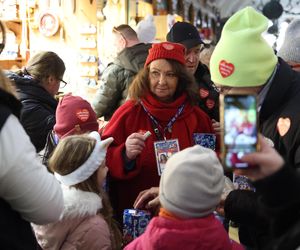 Anna Dymna gra z WOŚP w Krakowie