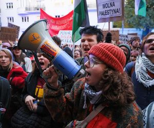 Manifestacja przed siedzibą MSZ w Warszawie (2.10.2025)