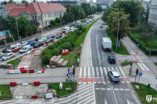 Trwają roboty drogowe w centrum Kielc. Uwaga - będą utrudnienia! 