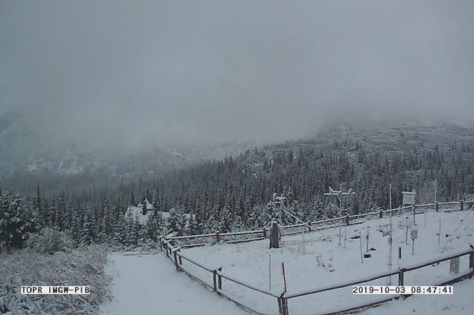 Tak o poranku wyglądały Tatry