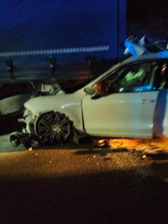 Tragiczny wypadek na S8. Porsche wbiło się w tył naczepy [29.01.2023]