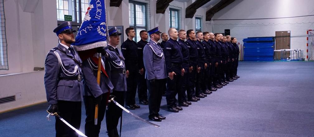 Ślubowanie policjantów na Warmii i Mazurach
