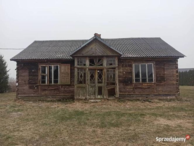 Dom drewniany do rozbiórki lub przeniesienia