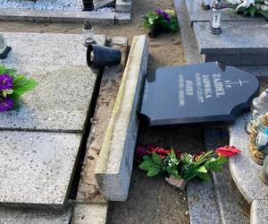 Dewastacja na cmentarzu w Świerczynie