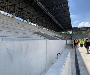 Nowy stadion GKS w Katowicach. Budowa