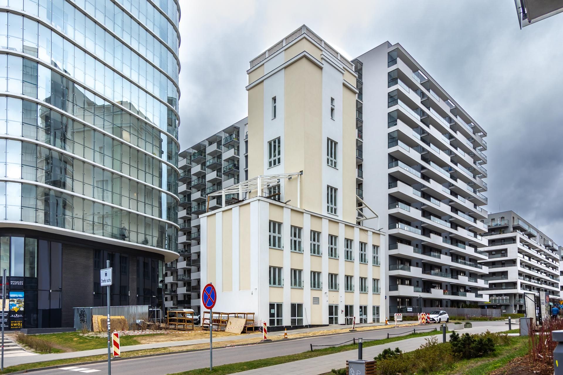 Dawna wieża ciśnień fabryki karabinów na Woli w Warszawie