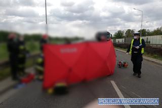 Tragiczny wypadek na ul. Nowaka-Jeziorańskiego we Wrocławiu