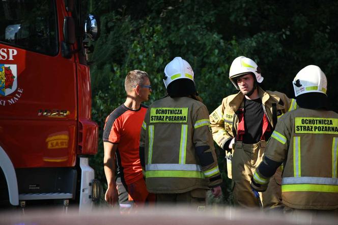 Wypadek pod Olesnem. Trzy osoby z pow. kłobuckiego poszkodowane