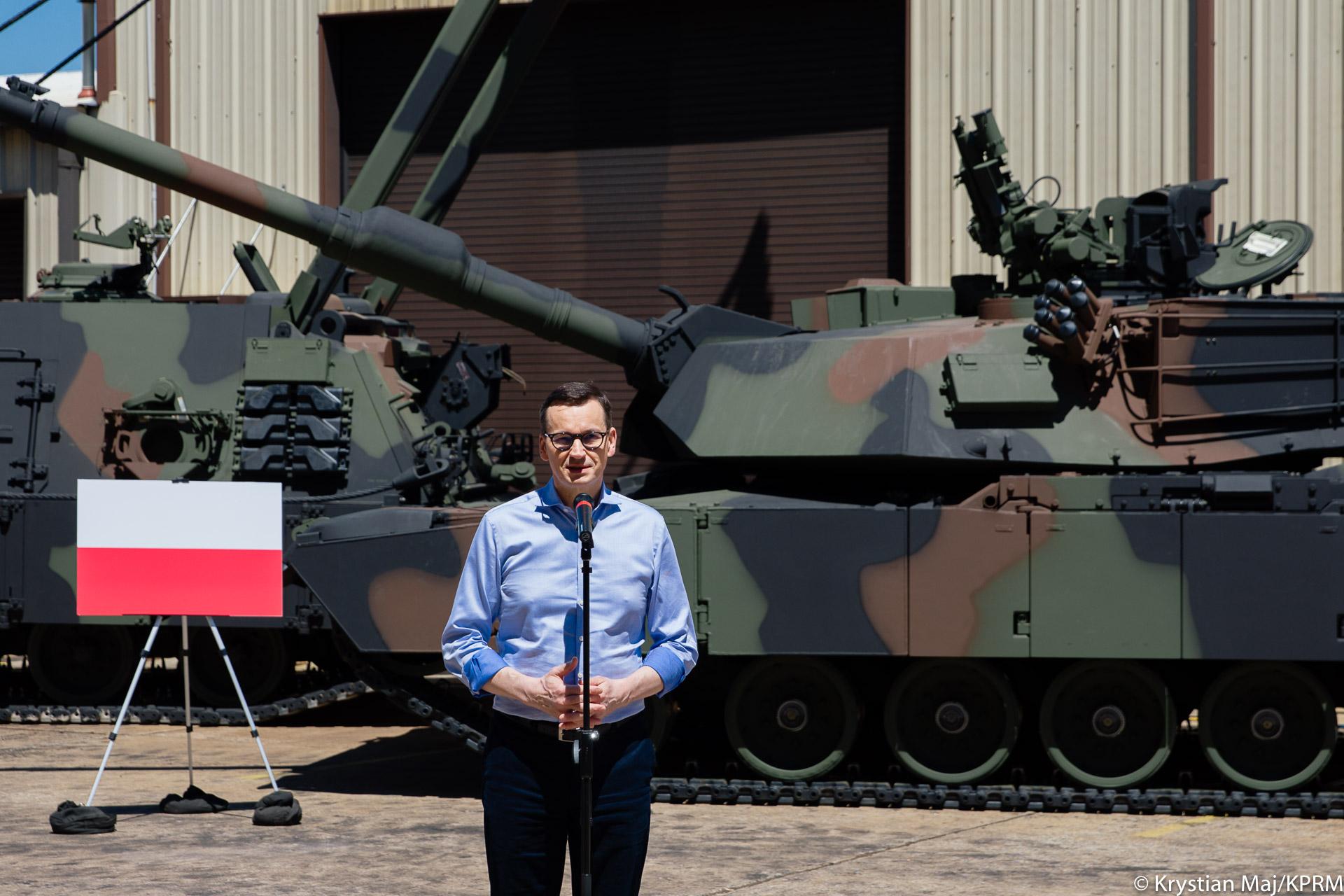 Morawiecki odwiedził zakłady ANAD Anniston Army Depot w Alabamie
