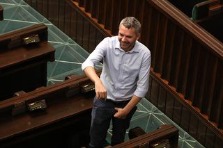 Nie wytrzymał w studiu! Poseł Razem założył się z dziennikarką o wybory