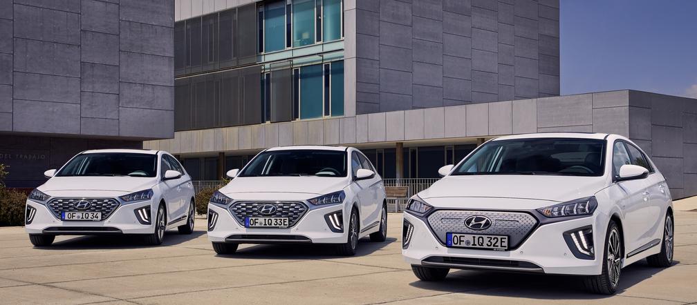 Hyundai IONIQ - rodzina modelu po liftingu 2019