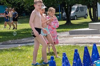 Basen pprzy ulicy Szczecińskiej w Kielcach. Otwarcie sezonu