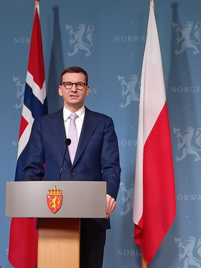 Premier Morawiecki w Oslo