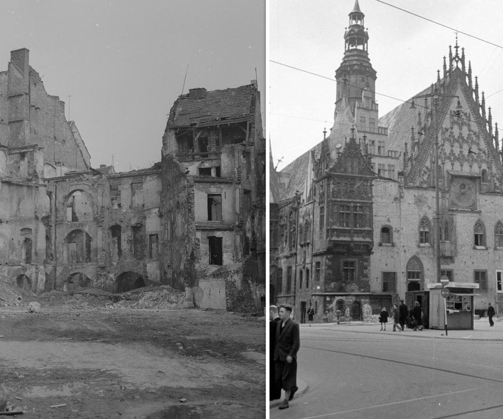 Gruzowa pustynia. Oto Wrocław 12 lat po wojnie na unikatowym filmie 