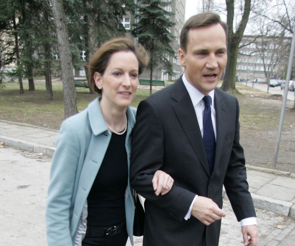 Anne Applebaum i Radosław Sikorski