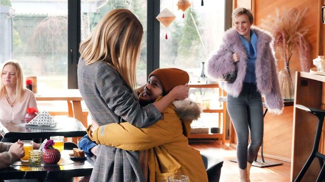 Barwy szczęścia odc. 3211. Sonia (Weronika Nockowska), Dominika (Karolina Chapko), Mateuszek (Filip Kowalewicz