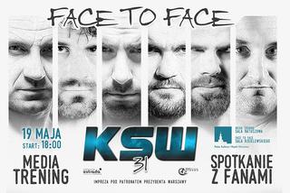KSW 31: Face to Face 19 maja w Pałacu Kultury i Nauki w Warszawie  