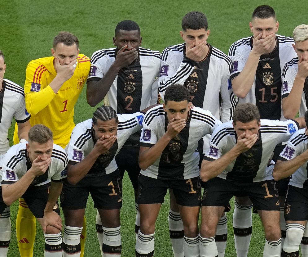 Reprezentacja Niemiec przed meczem z Japonią, mundial 2022