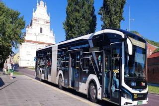 Zamojski MZK testuje autobus elektryczny na ulicach Zamościa [GALERIA]