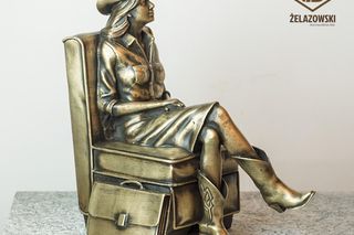 Kowbojskie figurki nową atrakcją Mrągowa. Znajdziemy je w dziesięciu miejscach [ZDJĘCIA]