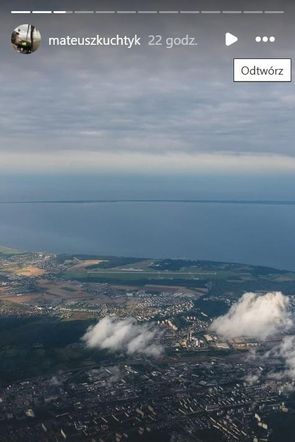 Pilot uchwycił na zdjęciu teren budowy w Choczewie
