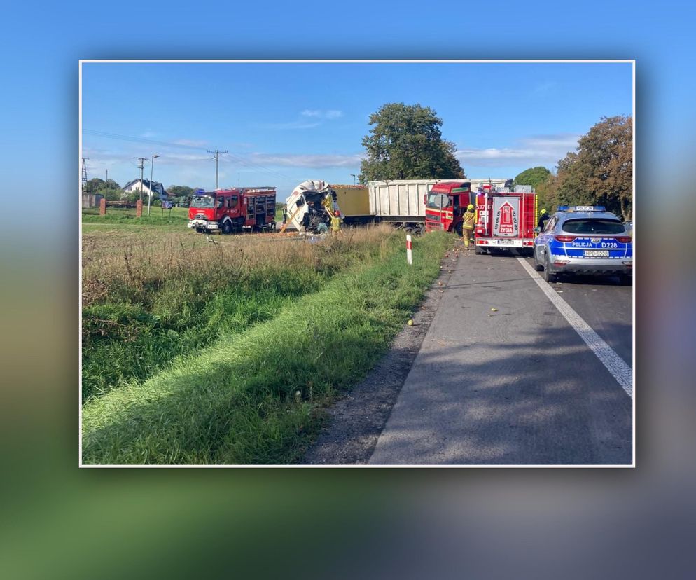 Tragiczny wypadek na K12 pod Świdnikiem. Kierowca nie miał szans!