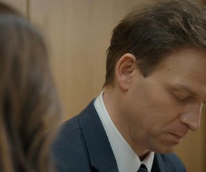 Barwy szczęścia, odcinek 3200: Łukasz (Michał Rolnicki), Kasia (Katarzyna Glinka) 