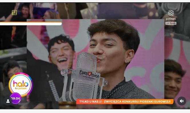 Johannes Pietsch w "Halo, tu Polsat"