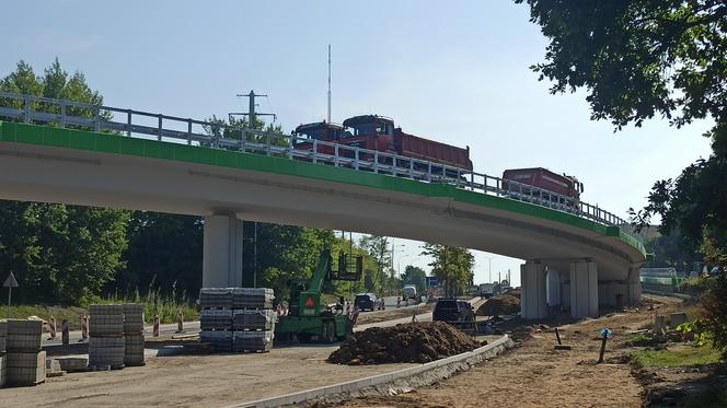 Próby obciążeniowe olsztyńskiej estakady 