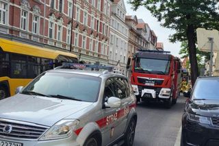 Zderzenie samochodu osobowego z autobusem miejskim w Gliwicach. Jedna osoba trafiła do szpitala