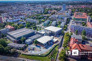 Budowa Szczecińskiego Domu Sportu - sierpień 2025