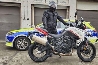 Policjanci z Góry mają nowy motocykl. Jedyny taki w województwie dolnośląskim!