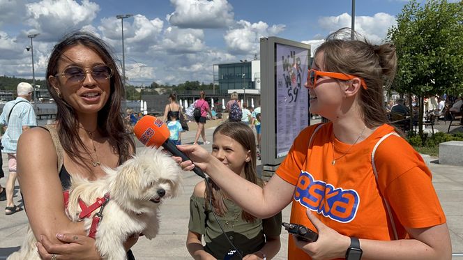 Wakacyjny patrol Eska Summer City na olsztyńskiej Plaży Miejskiej