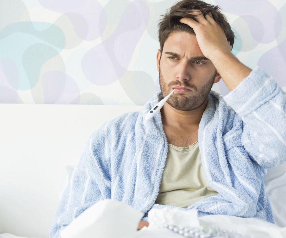 Chory facet w domu - jak się zachować, gdy on umiera na katar