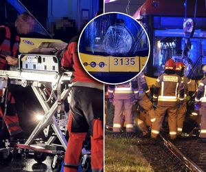 40-letnia rowerzystka wciągnięta pod pędzący tramwaj. „Liczne obrażenia ciała”