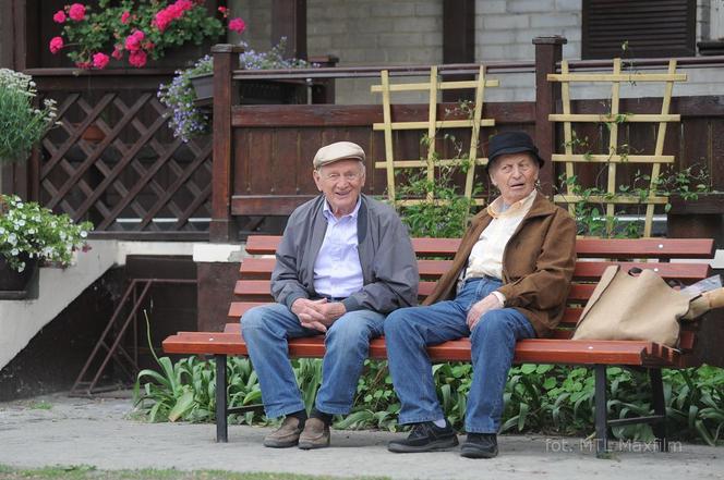 M jak miłość odc. 1014. Lucjan (Witold Pyrkosz), Kisiel (Jerzy Próchnicki)