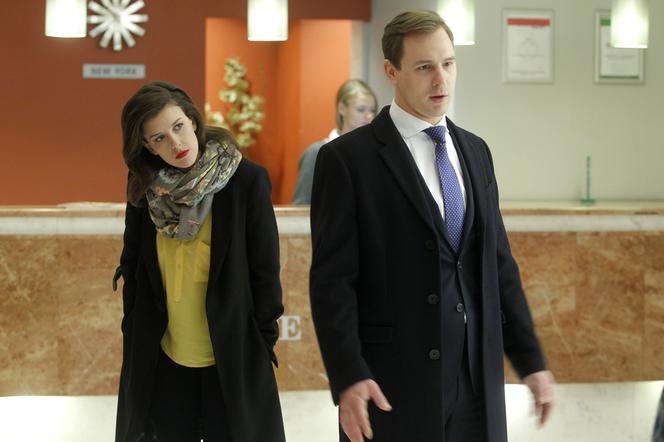 O mnie się nie martw 2 sezon. Marcin Kaszuba (Stefan Pawłowski), Magda Gadomska (Anna Terpiłowska)