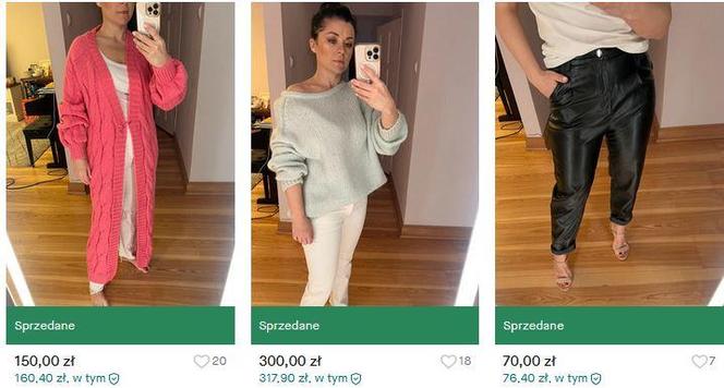 Kasia Cichopek wyprzedaje szafę