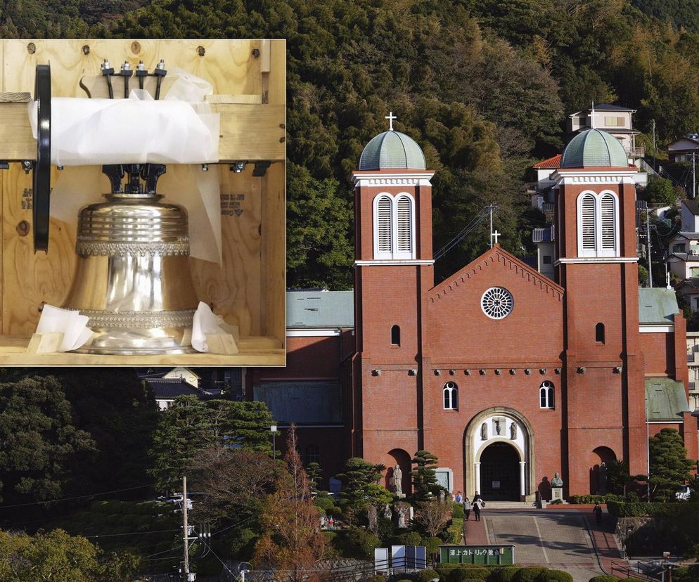 Nagasaki: dzwon z katedry zniszczonej przez bombę atomową zabrzmi ponownie