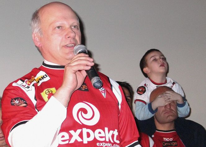 Prezentacja składu drużyny Górnika Zabrze. Tak było w Multikinie w Zabrzu w 2006 roku