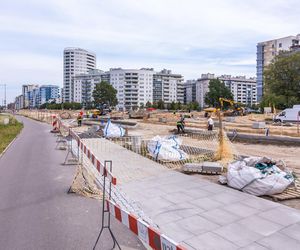 Budowa parku nad Południową Obwodnicą Warszawy