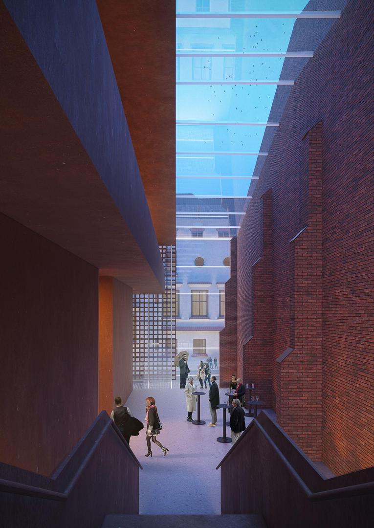 Aula miejska w Rzeszowie według biura ZIEMIA