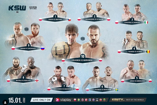 KSW 66 KOLEJNOŚĆ WALK, KARTA WALK KSW 66 Kto walczy na gali KSW 66 sobota 15.01 KOLEJNOŚĆ WALK KSW 66 KARTA WALK, wszystkie walki kolejność