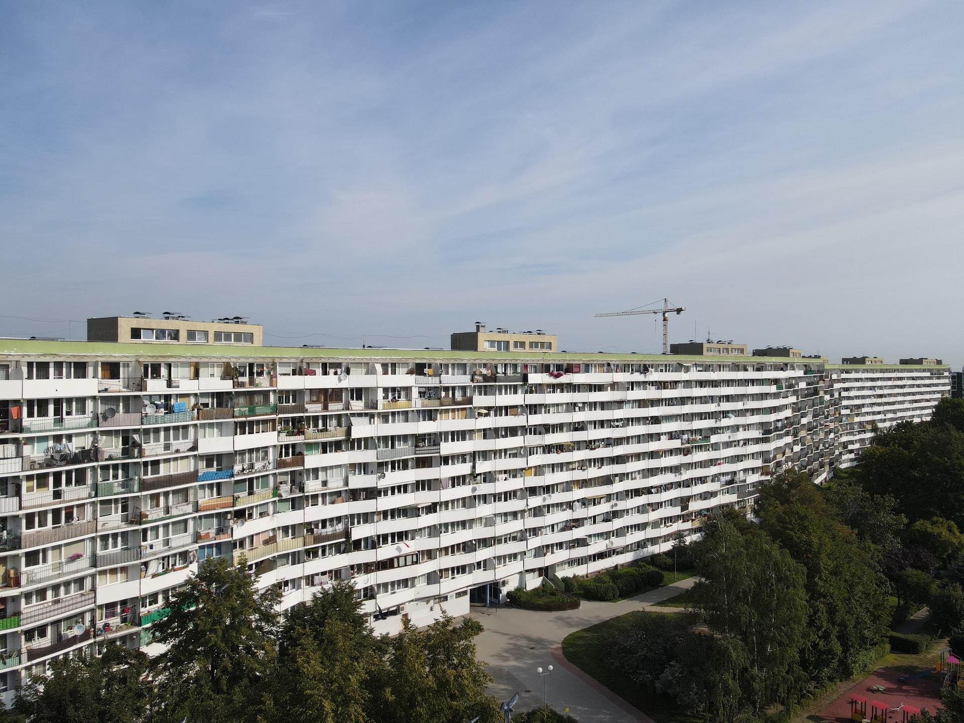 Falowiec w Gdańsku. Zobacz zdjęcia gdańskich falowców - to najdłuższe bloki w Polsce