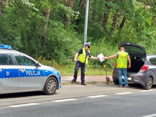 Potrącenie pieszego na ulicy Ostrowieckiej w Starachowicach