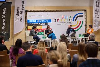 Wybitni sportowcy rozmawiali o prowadzeniu organizacji sportowej. W Gdańsku odbyła się konferencja „Siła sportu”