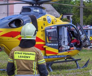 Śmiertelny wypadek w Lędzinach. Nie żyje 66-letnia pasażerka samochodu osobowego